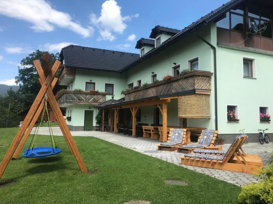 Tourist Farm Kladje Villa Ljubno Kültér fotó